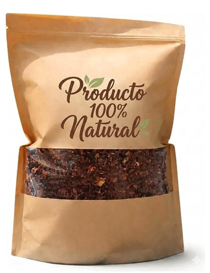 Bolsa kraft de Flor de Jamaica Premium 250 g