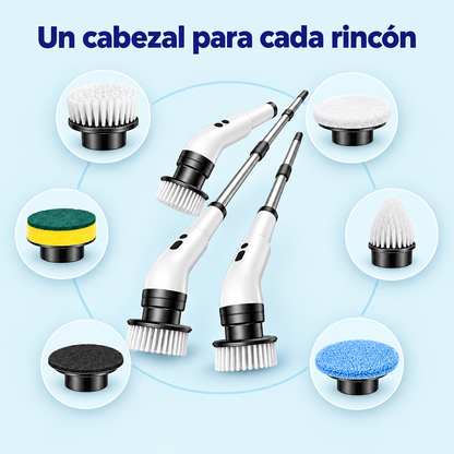 Cabezales intercambiables para cada superficie