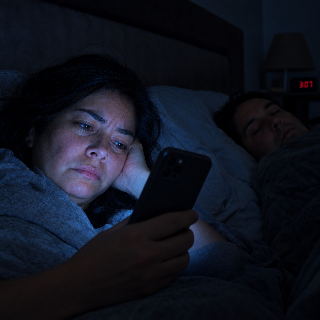 ¿Te despiertas a las 3 AM y no te vuelves a dormir?