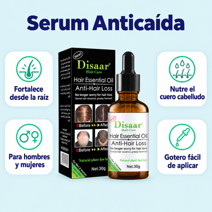 Beneficios del serum anticaída